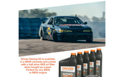 Driven Racing Oil DT40 5W/40 Pack for SR20 & RB25 Engines